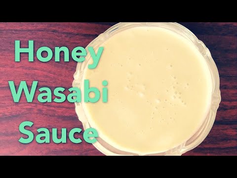 Honey Wasabi Mayo /Sushi Sauce Recipes/寿司酱汁配方
