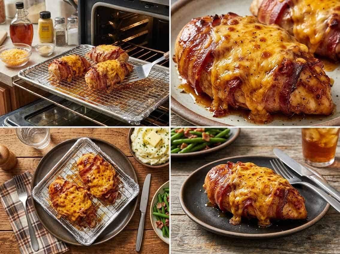 cracker barrel maple bacon chicken process