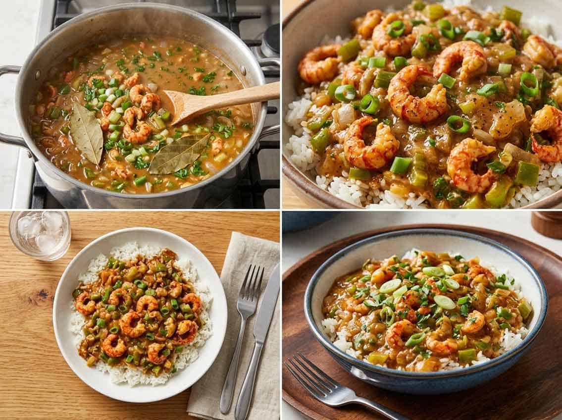 emeril lagasse crawfish etouffee process