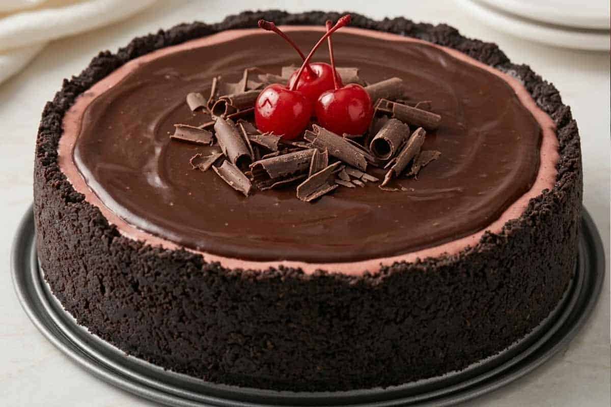ghirardelli cherry chocolate cheesecake uncut ghirardelli cherry chocolate cheesecake uncut