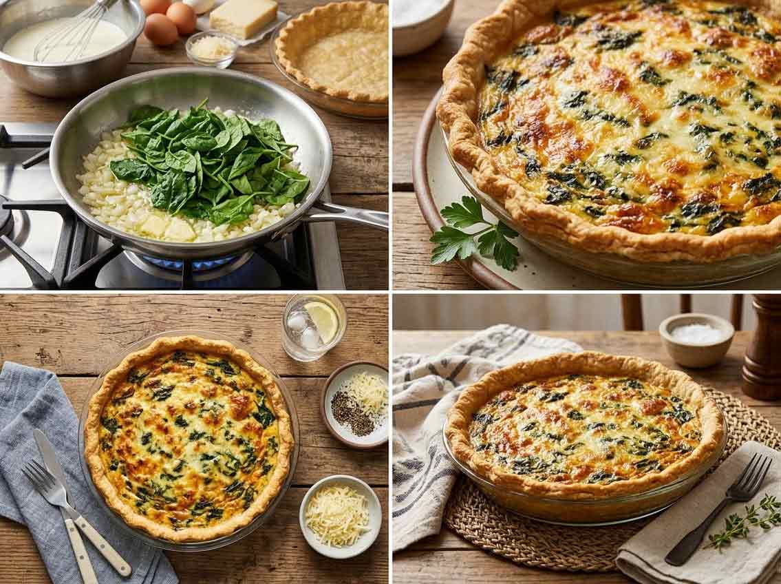 ina garten spinach quiche steps ina garten spinach quiche steps
