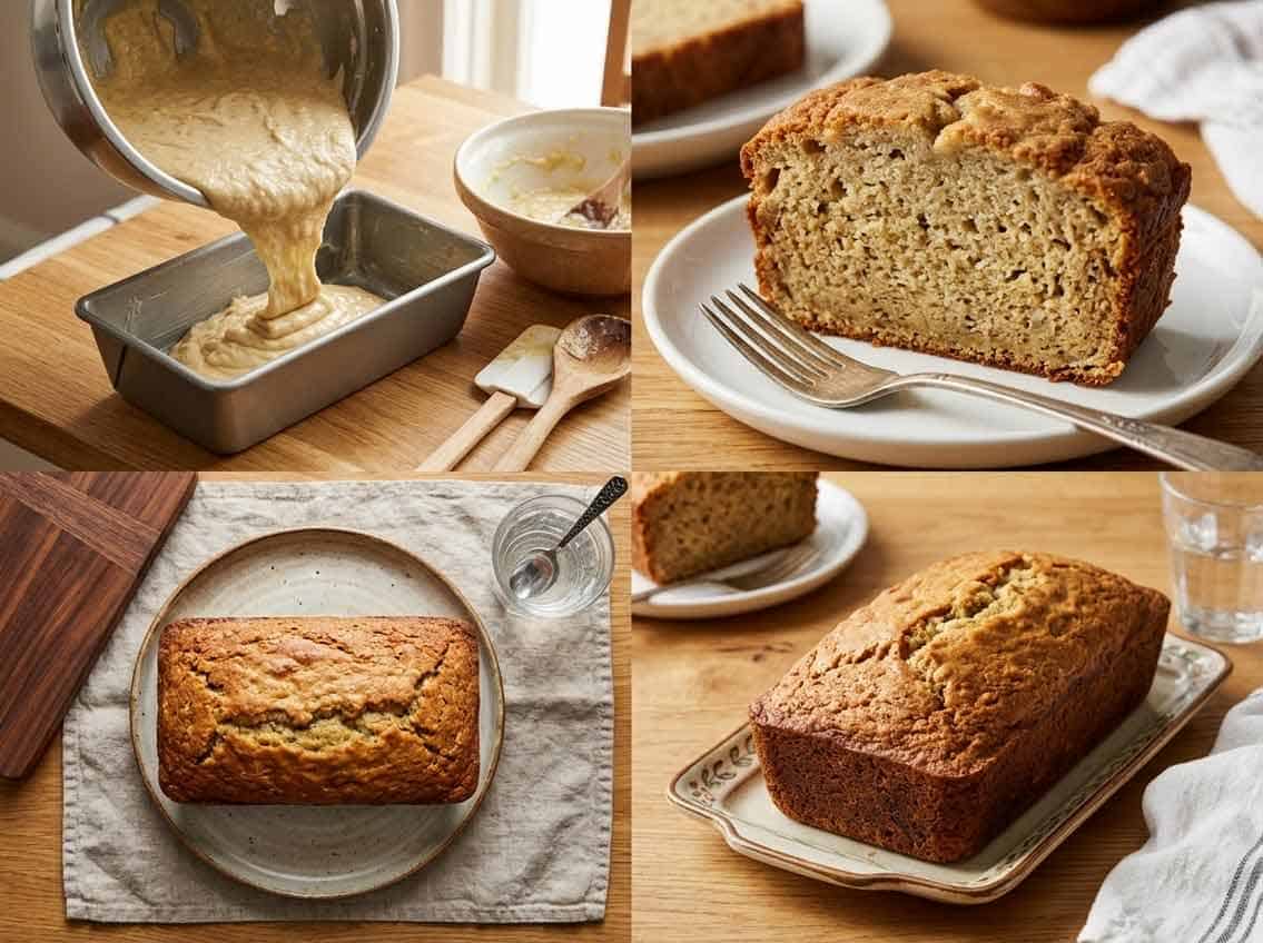 martha stewart banana bread process