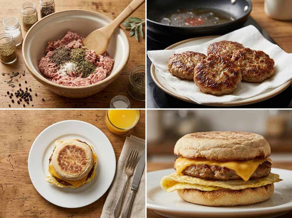 mcdonalds sausage patty process mcdonalds sausage patty process
