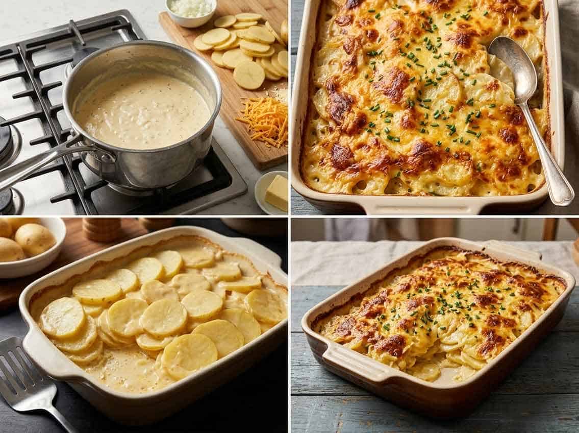 paula deen scalloped potatoes process paula deen scalloped potatoes process