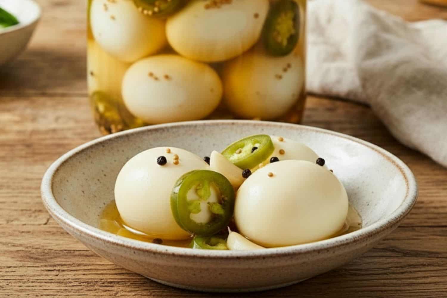 Pickled Jalapeno Eggs Recipe