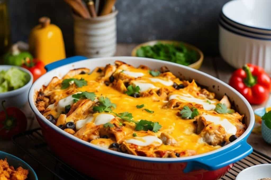 Pioneer Woman Chicken Tortilla Casserole Recipe - Jane's Kitchen